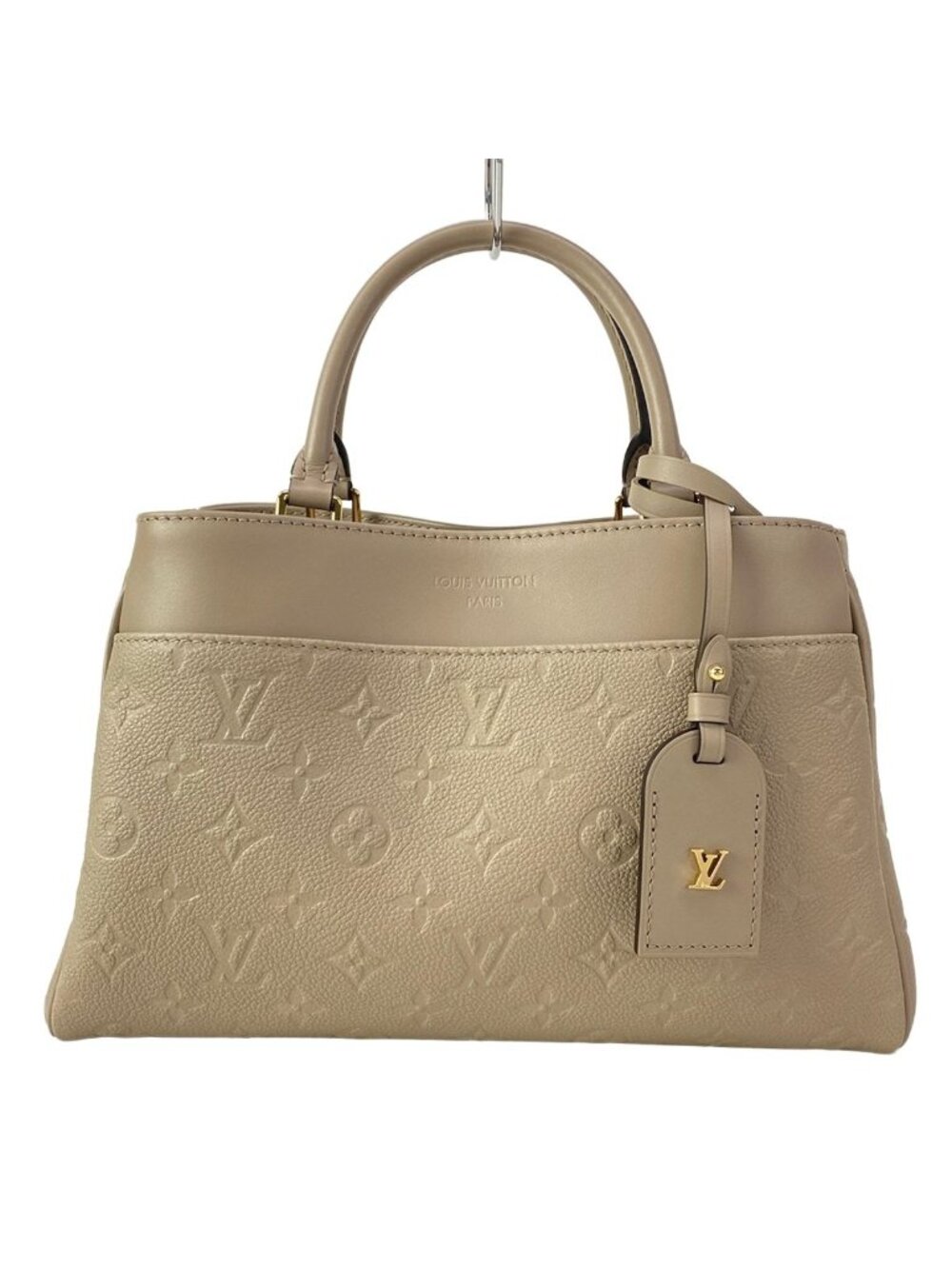 Louis Vuitton Tote Monogram Empreinte Avenue PM Tourterelle Leather